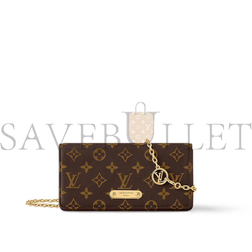 LOUIS VUITTON WALLET ON CHAIN LILY M82509 (20.7*10.2*3.5cm) LOUIS VUITTON WALLET ON CHAIN LILY M82509 (20.7*10.2*3.5cm)